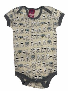 Loyal Army Clothing Baby Skeleton Onesies PJs Size 3 - 6 Months